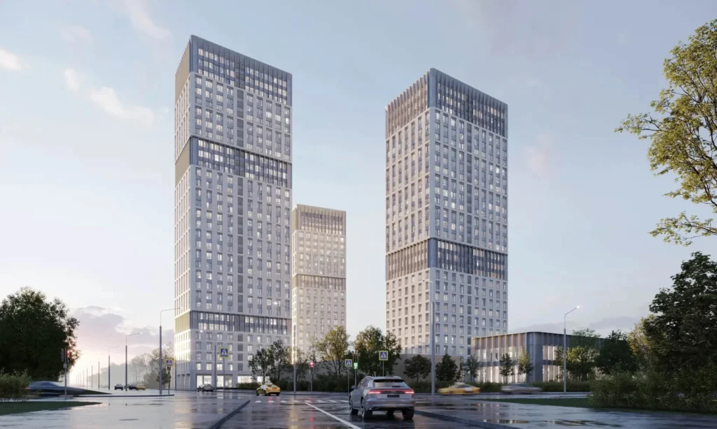 Расположение ЖК на улице Гастелло в Москве