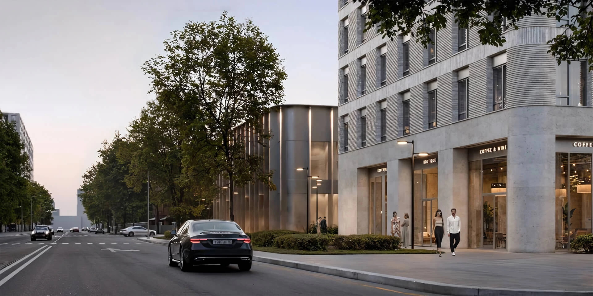 Парковка для жителей ЖК